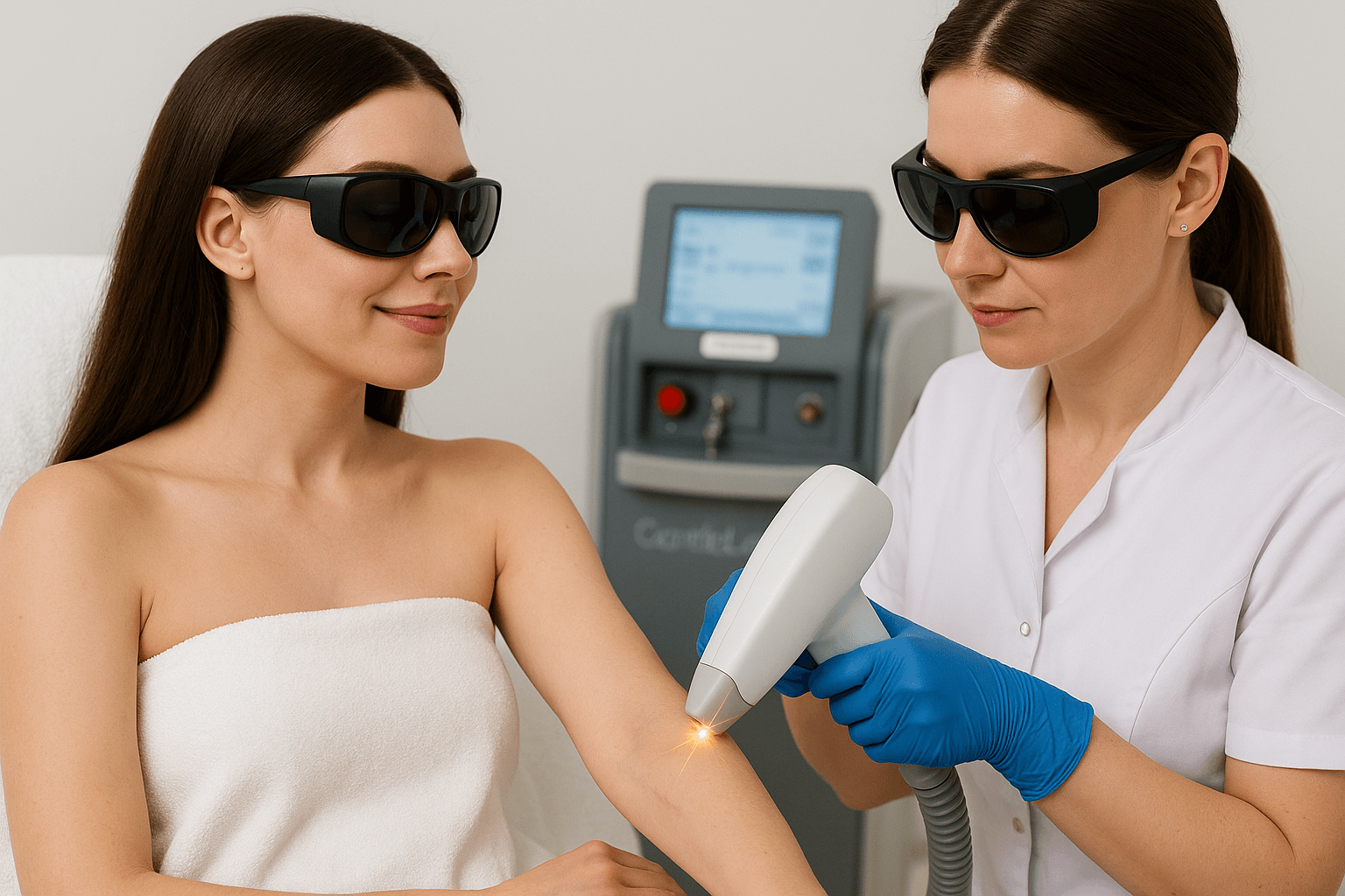 Лазерная эпиляция со скидками за рекомендации в декабре