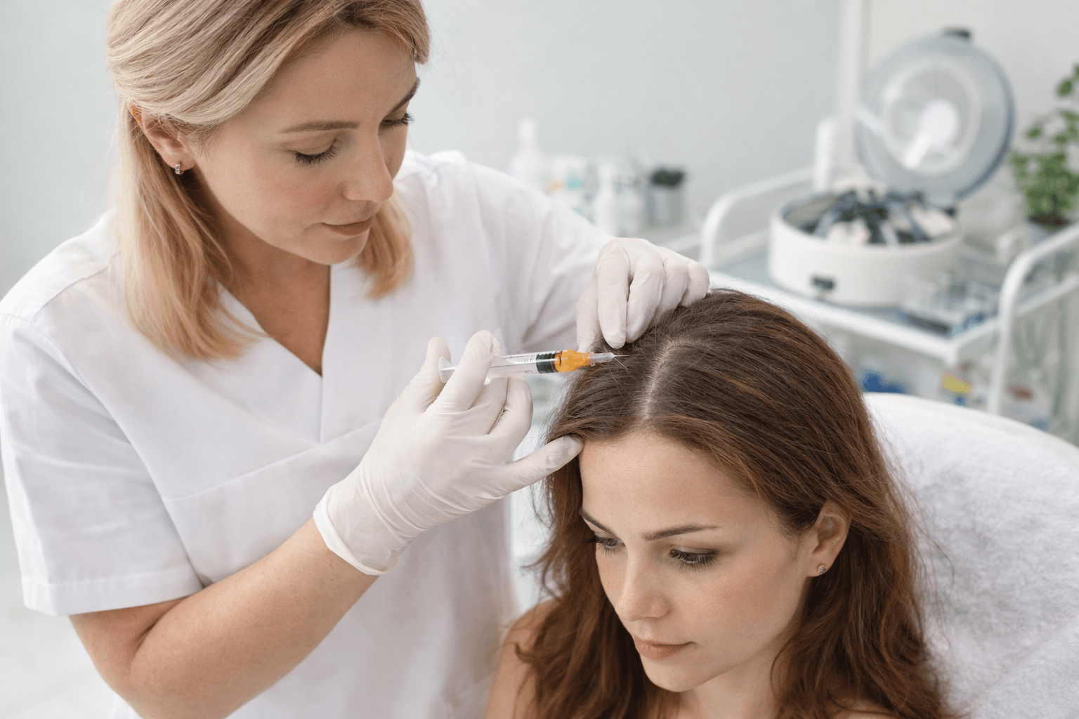 Плазмотерапия волос: принцип действия и преимущества