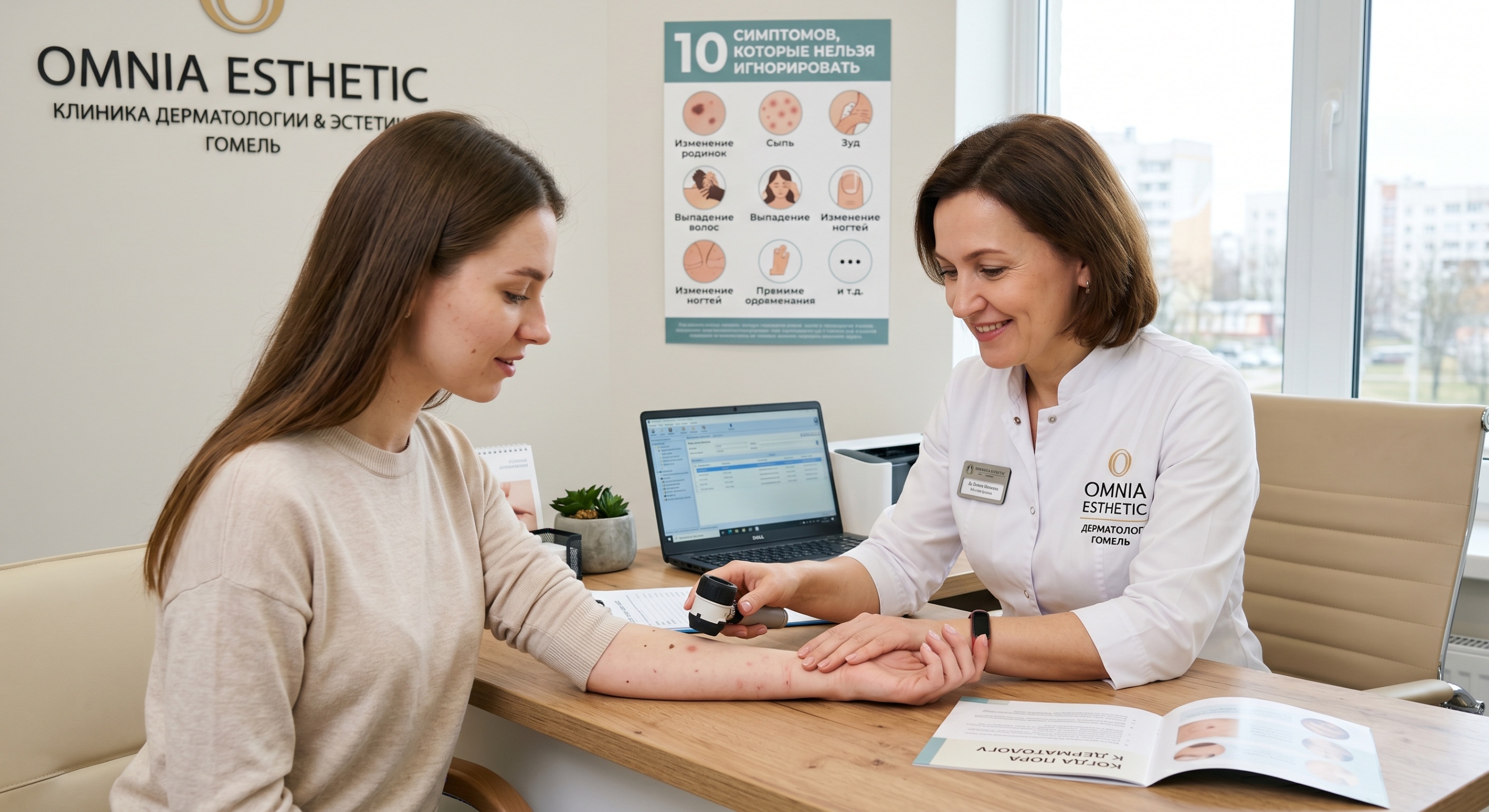 Когда пора к дерматологу: 10 симптомов, которые нельзя игнорировать